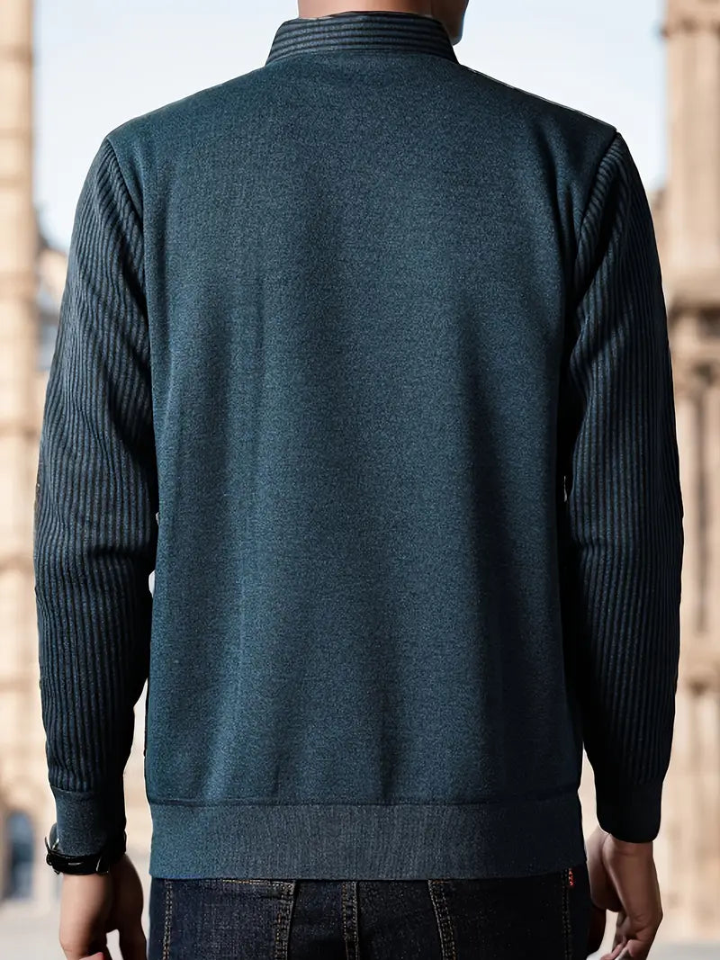 Leroy - Casual Sweater with Long Sleeves in Knit