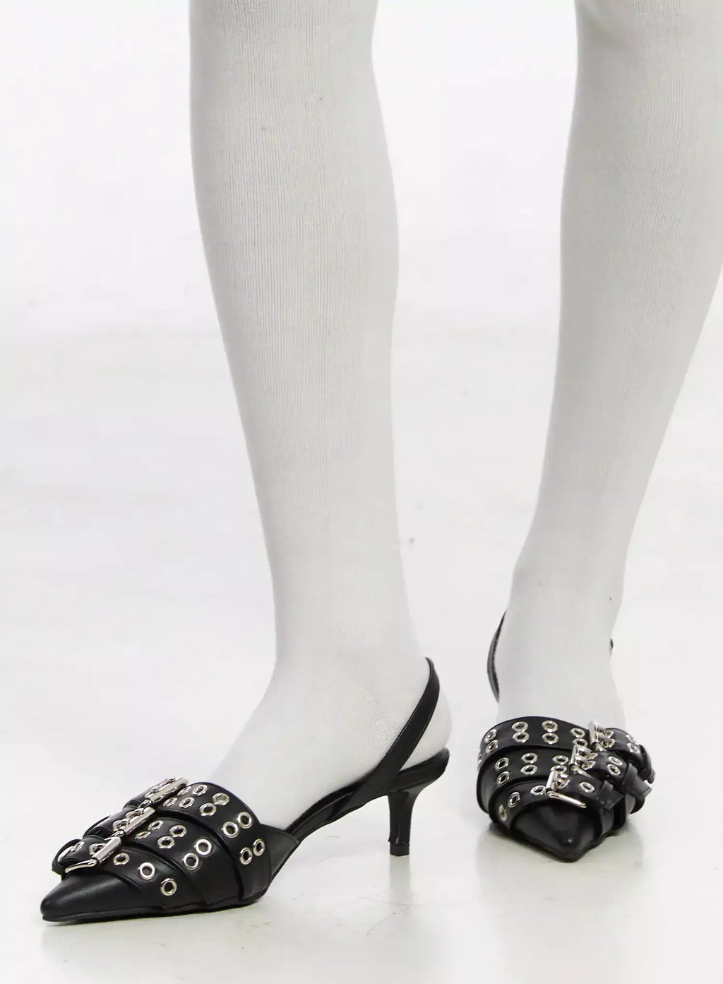 Stylish Buckle Stiletto Heels IM530