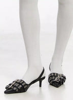 Stylish Buckle Stiletto Heels IM530