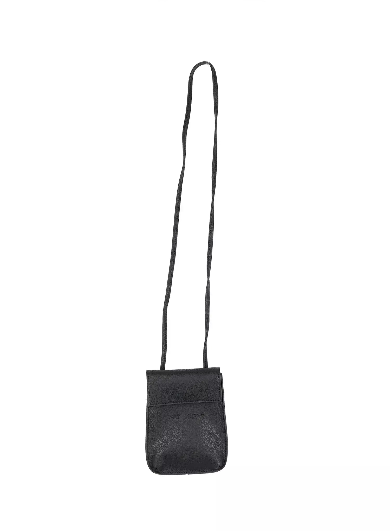 Men's Everyday Black Shoulder Bag IL516