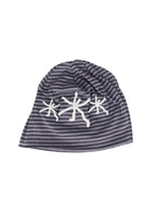 Men's Striped Floral Cap IL515