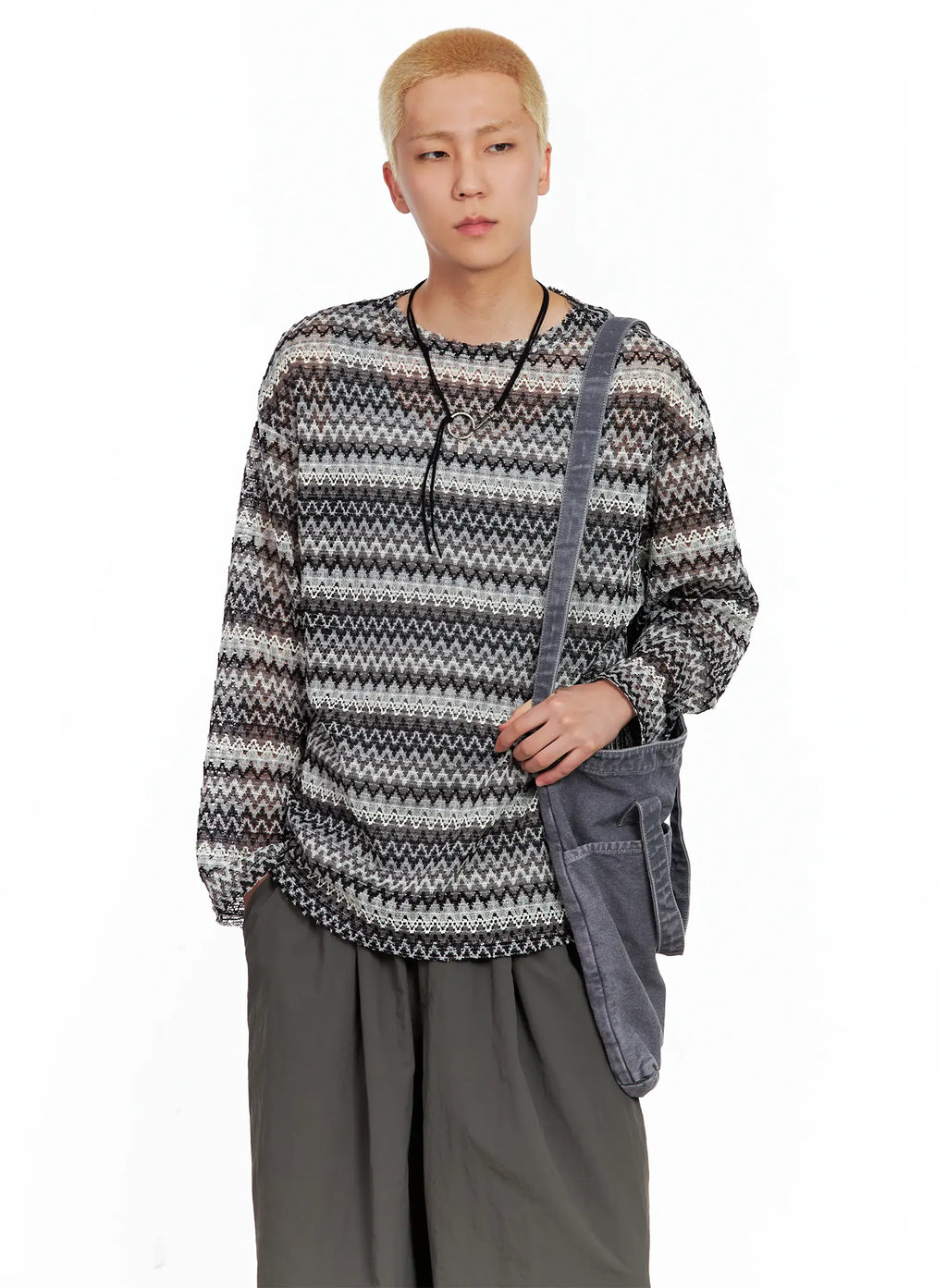 Men's Two-Way Vintage Cotton Bag IL511