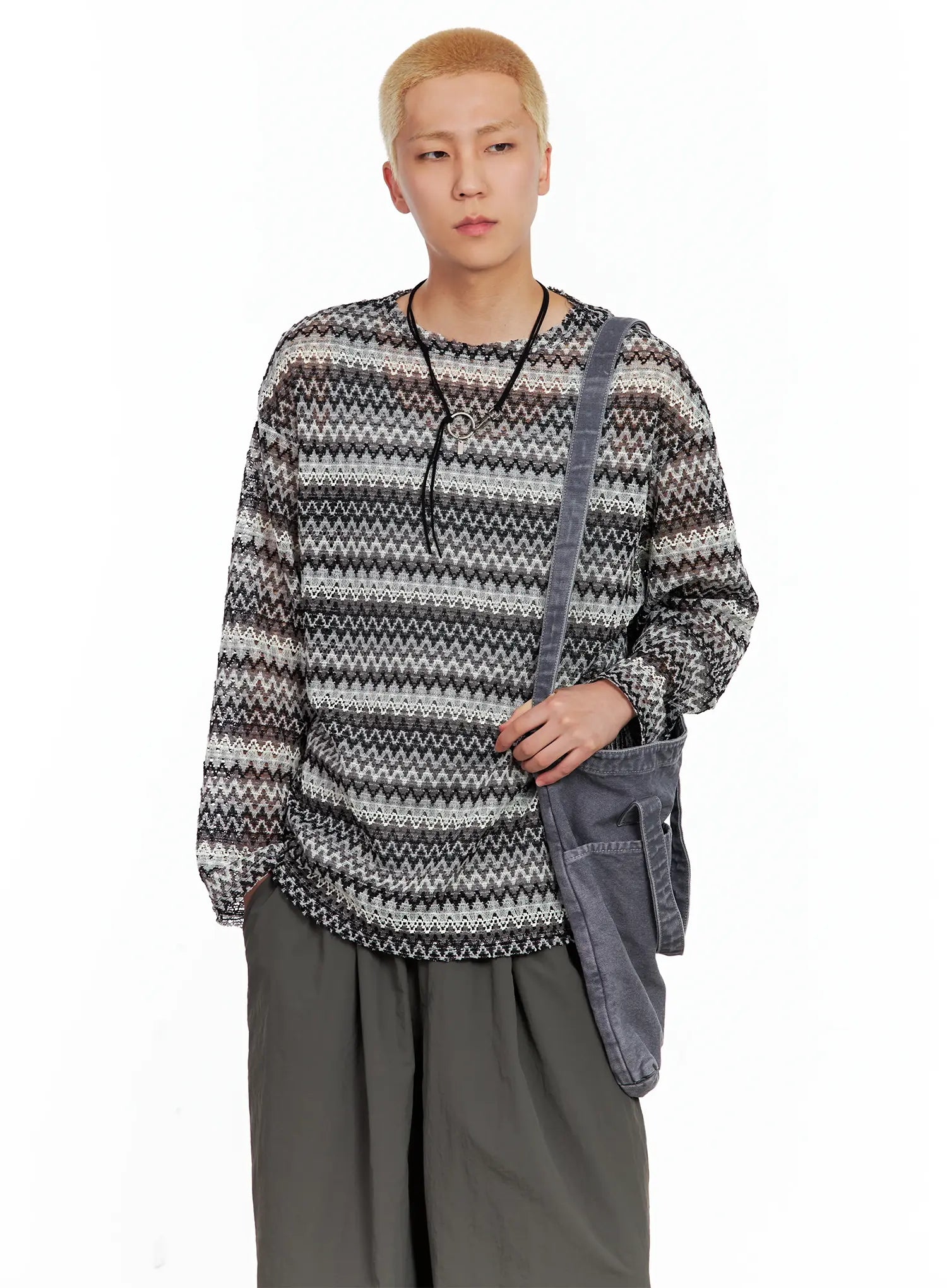 Men's Two-Way Vintage Cotton Bag IL511