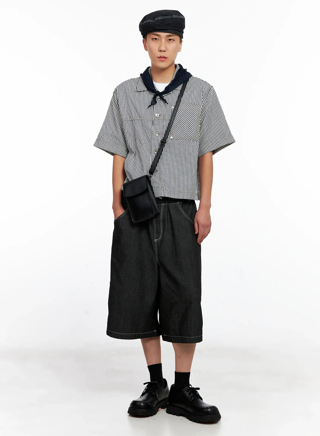 Men's Minimalist Crossbody Bag IG508