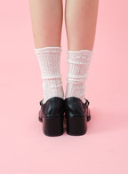 Round Heel Mary Janes BU5