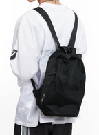 Men's Mesh Drawstring Backpack IL501