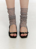 Buckle Strap Kitten Heels Sandals CA507