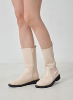 Mid-Calf Side Zip Boots OJ300