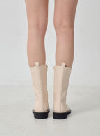 Mid-Calf Side Zip Boots OJ300