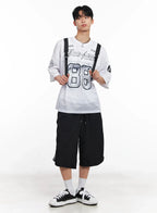 Men's Mesh Drawstring Backpack IL501