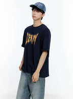 Men's Distressed Denim Baseball Cap IL529