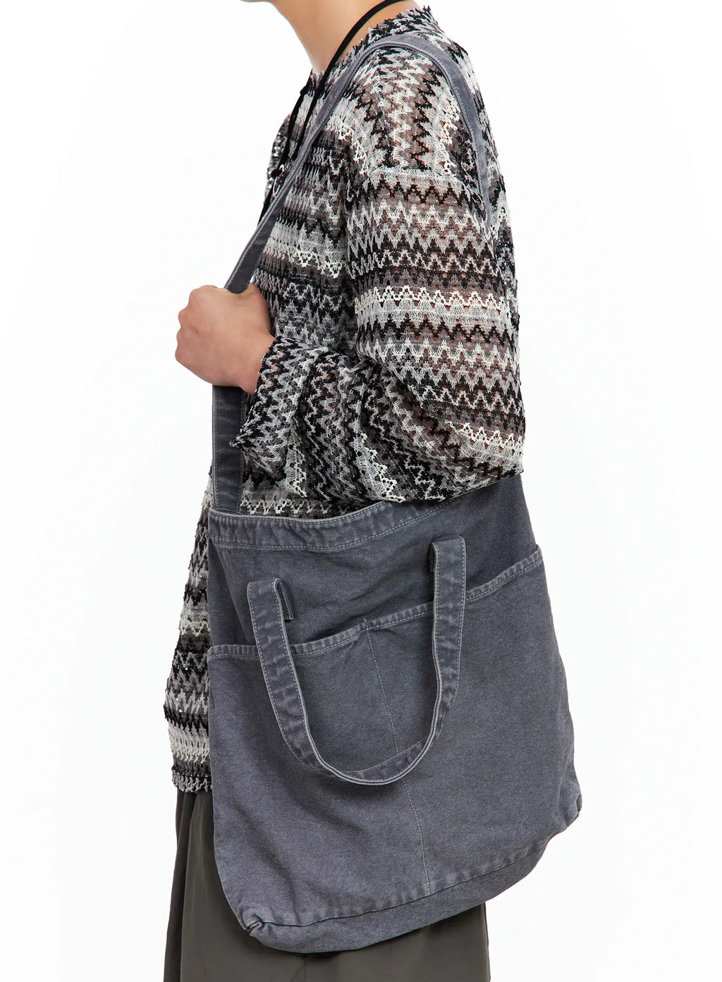 Men's Two-Way Vintage Cotton Bag IL511