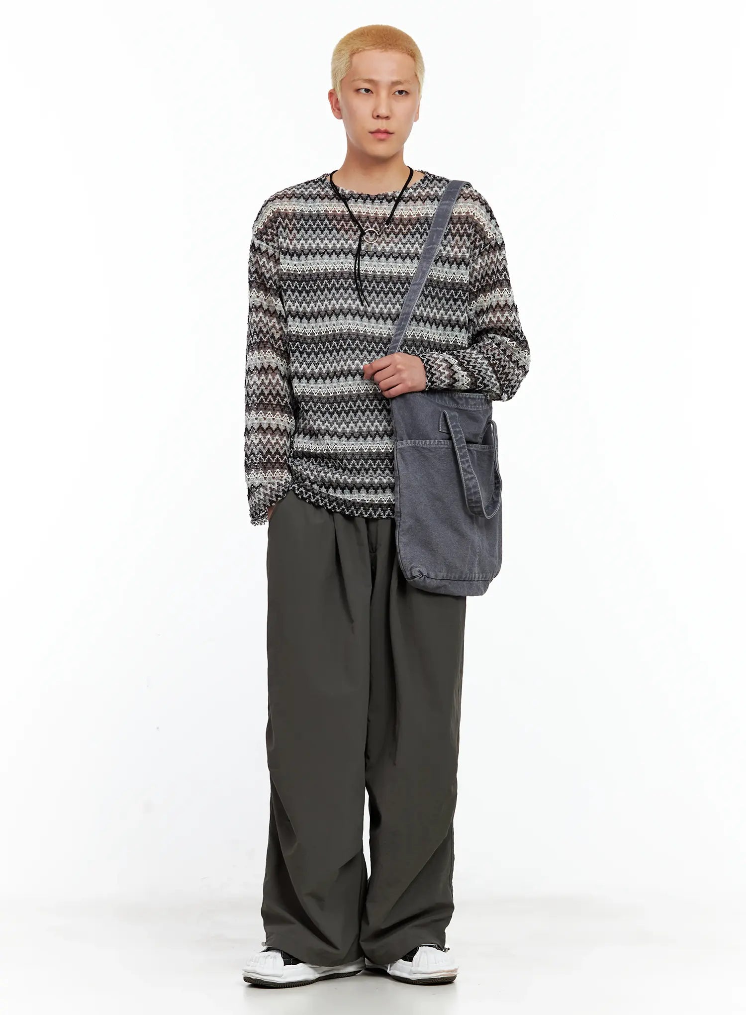 Men's Two-Way Vintage Cotton Bag IL511