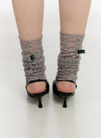 Buckle Strap Kitten Heels Sandals CA507