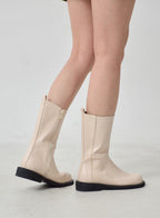 Mid-Calf Side Zip Boots OJ300