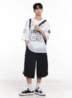 Men's Mesh Drawstring Backpack IL501