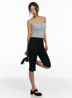 Black Strappy Sandals CM525