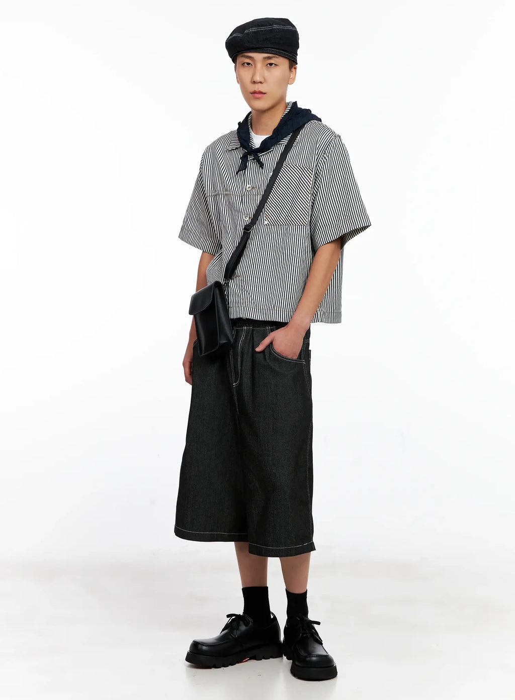 Men's Minimalist Crossbody Bag IG508