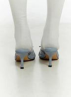 Belted Square Toe Heels CF510