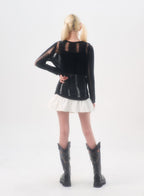 Western Knee High Socks IL306