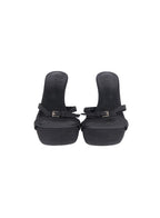 Belted Square Toe Heels CF510