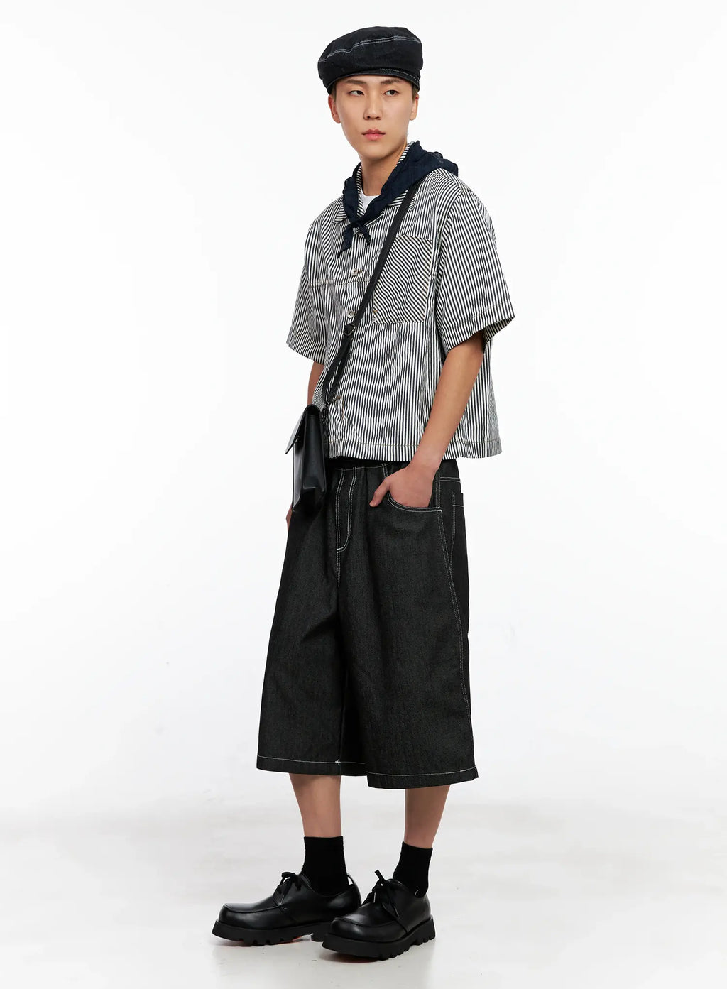 Men's Minimalist Crossbody Bag IG508