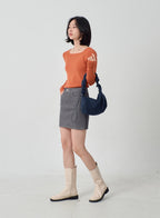 Mid-Calf Side Zip Boots OJ300