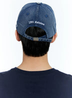Men's Distressed Denim Baseball Cap IL529