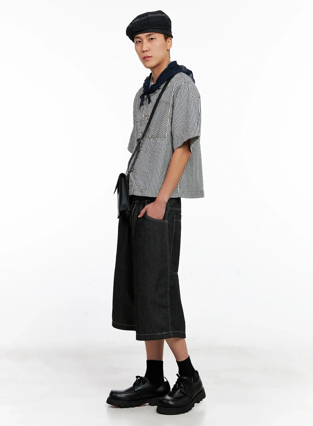 Men's Minimalist Crossbody Bag IG508