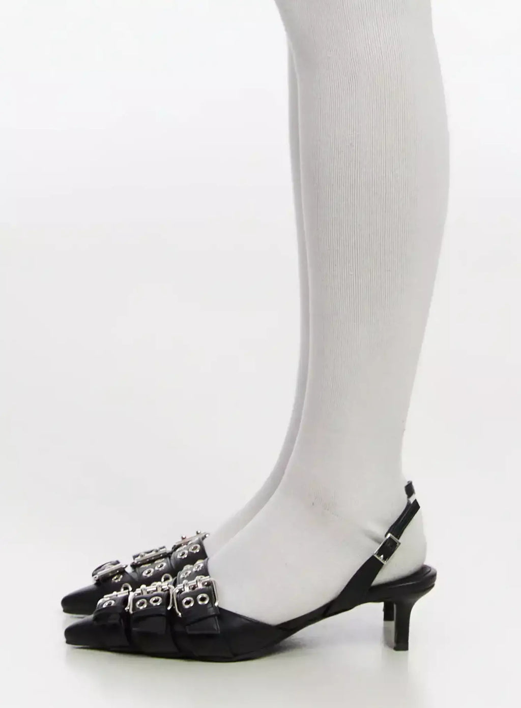 Stylish Buckle Stiletto Heels IM530