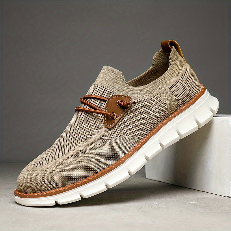 Adam Men's Sneakers – Lightweight, Non-Slip, Comfortable Slip-On Sports Shoes