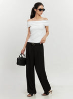 Square Toe Mule Sandals IS516