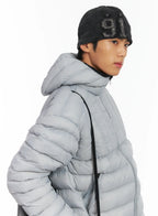 Men's Washed Denim Ribbed Beanie ID511