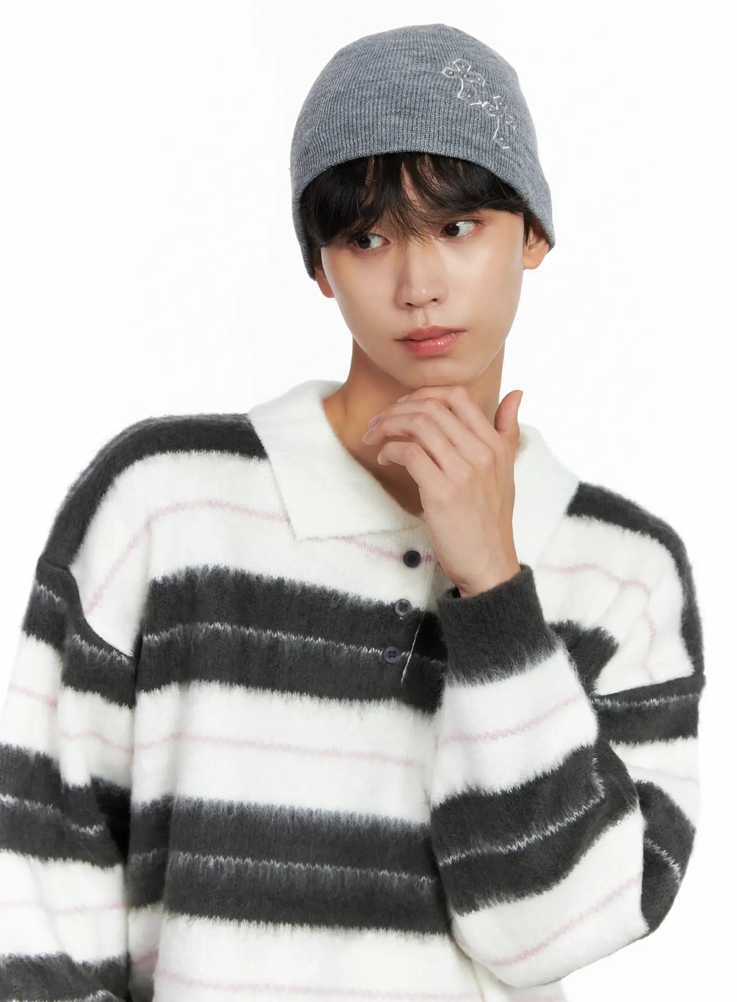 Cross-Stitch Embroidery Beanie IS519