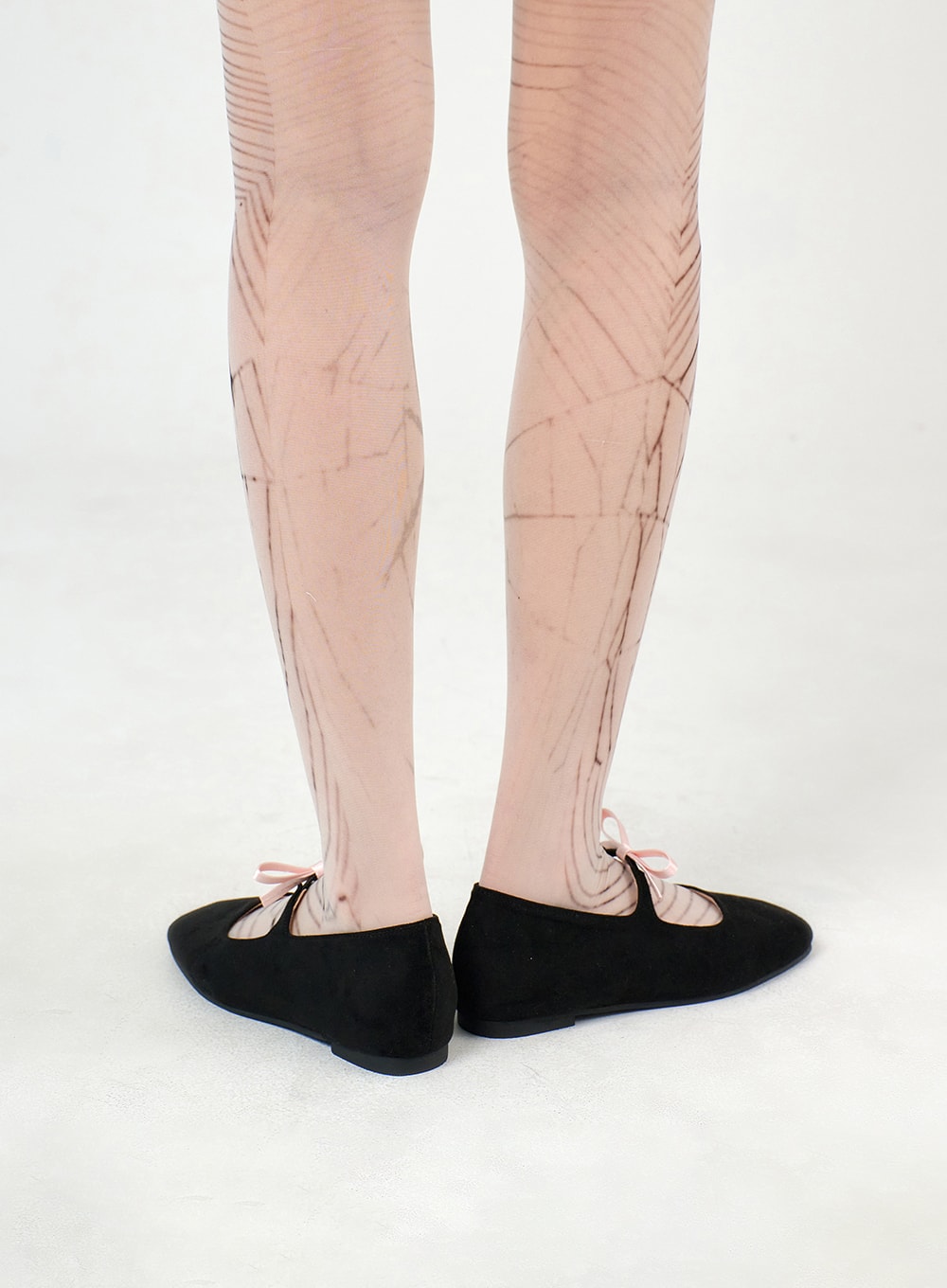 Band-Toe Flat Shoe IJ402