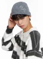 Cross-Stitch Embroidery Beanie IS519