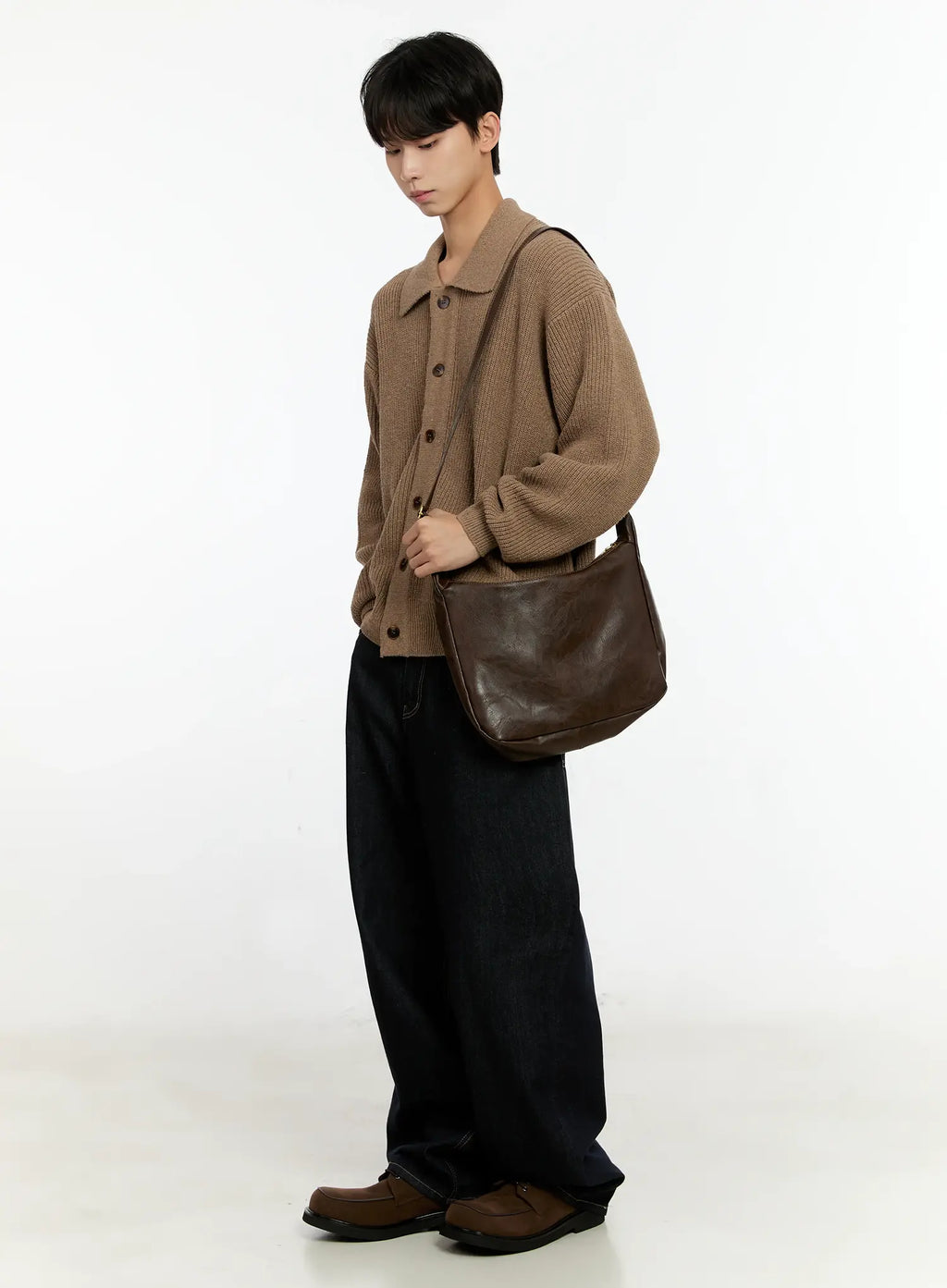 Stitch Detail Shoulder Bag IN503