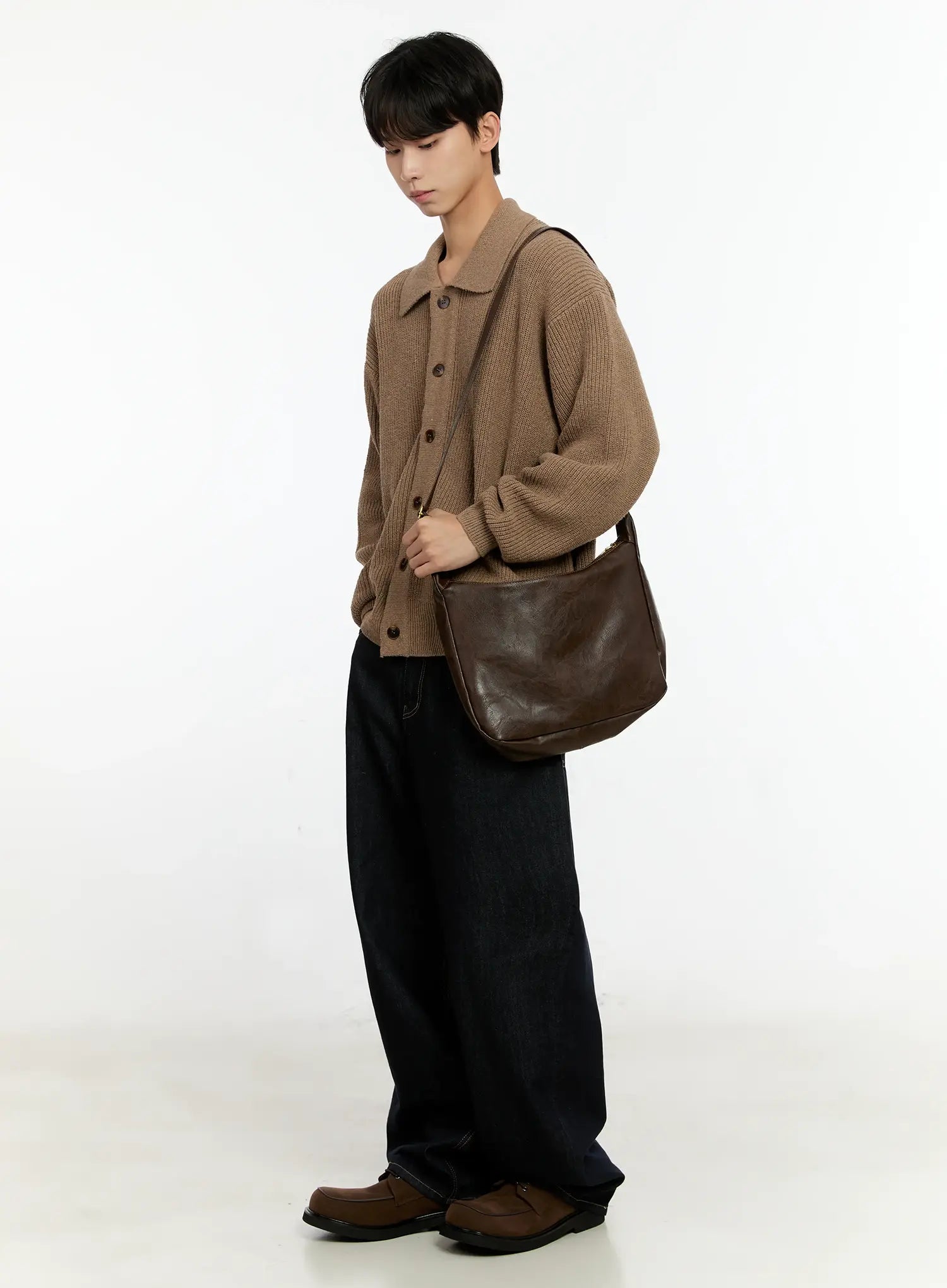 Stitch Detail Shoulder Bag IN503