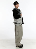 Trendy Graphic Shoulder Bag ID502
