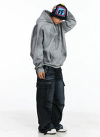 Men's Patch Crochet Beanie IJ512