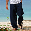 Remo | Casual linen pants with relaxed cut