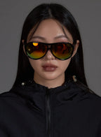 Reflective Elegant Fashion Sunglasses IO517