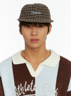 Checked Street Style Camp Hat ID523