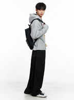 Casual Two-Pocket Backpack IS519