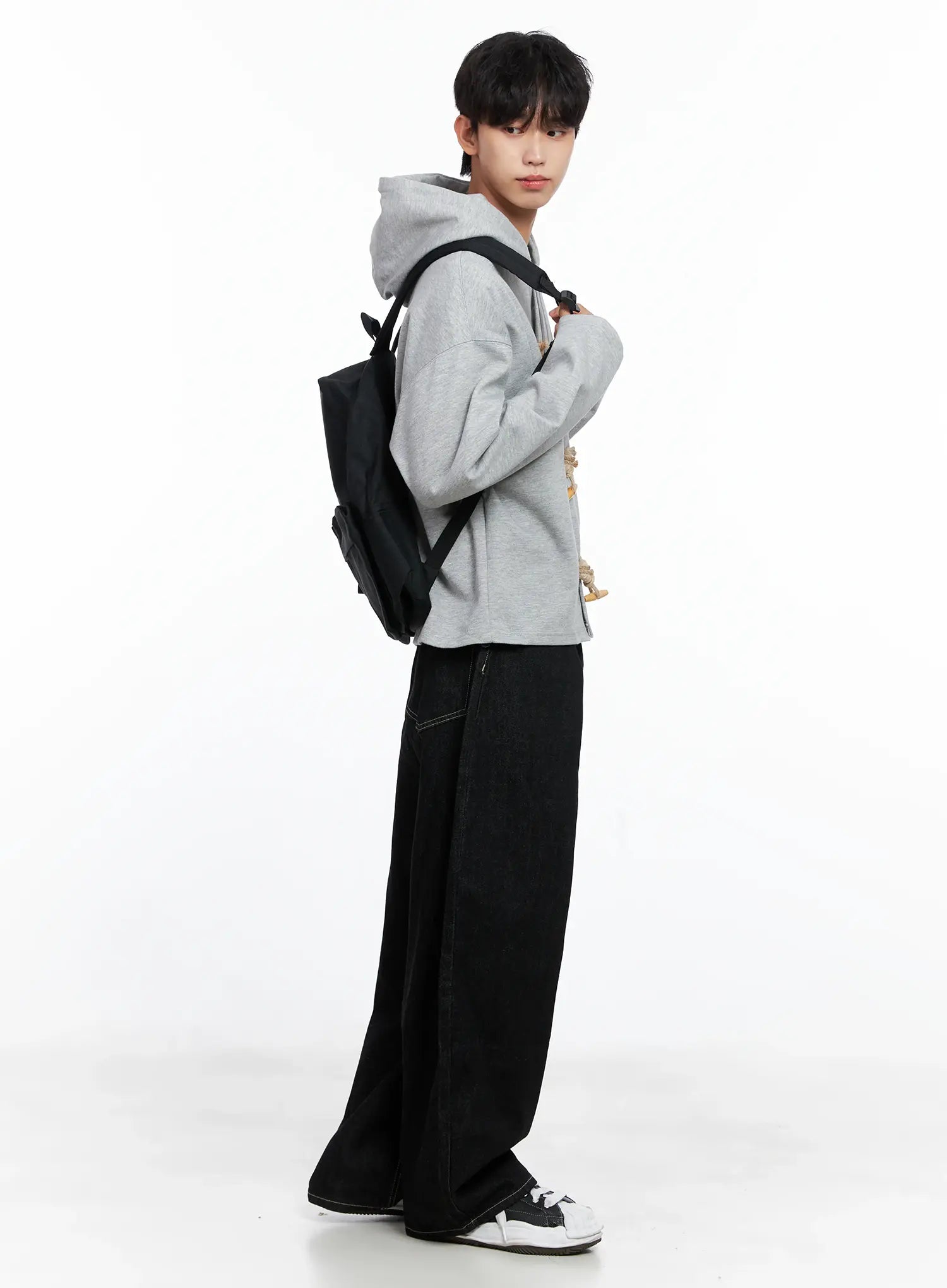 Casual Two-Pocket Backpack IS519