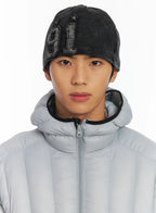 Men's Washed Denim Ribbed Beanie ID511