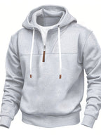 Kolton – Hooded Sweatshirt with Half Zip