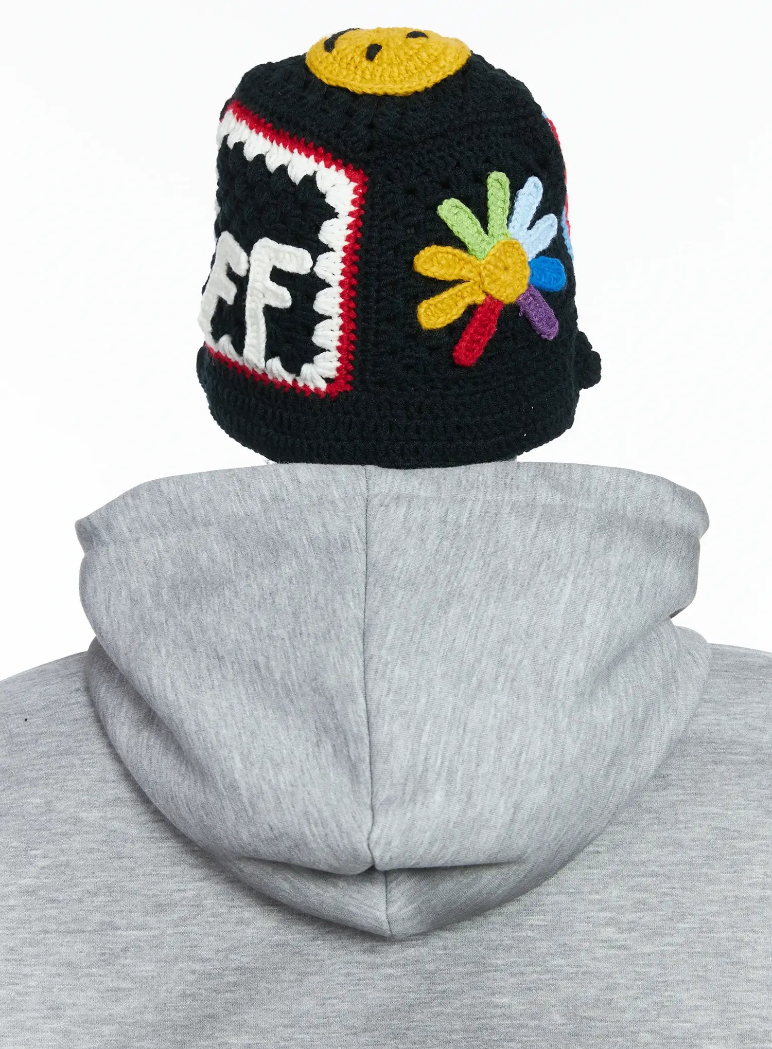 Men's Patch Crochet Beanie IJ512