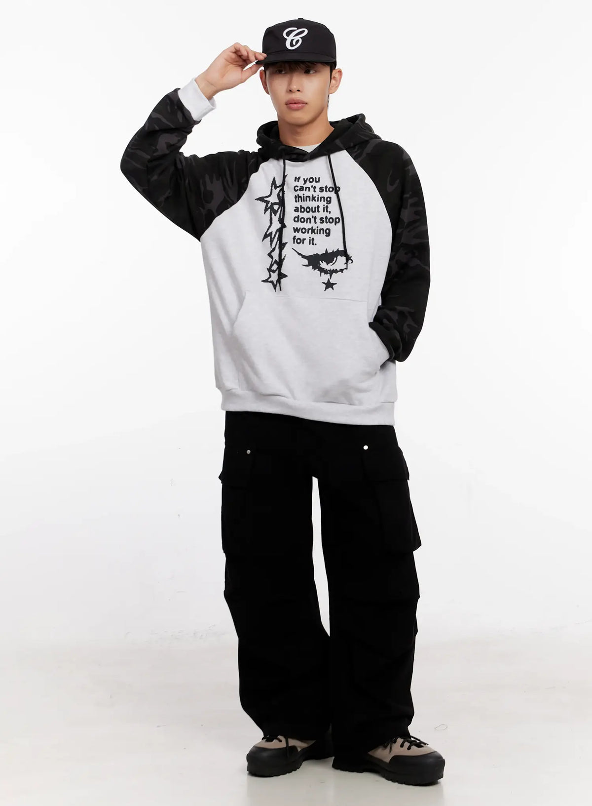 Casual Embroidered Cap IO523