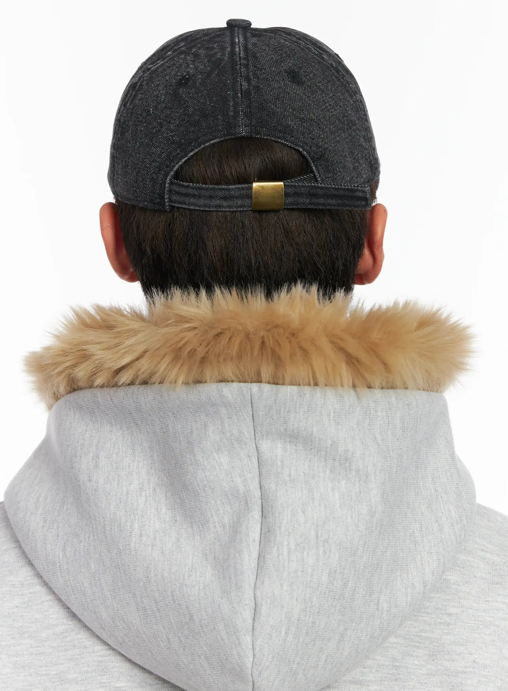 Men's Vintage Distressed Denim Baseball Cap ID511